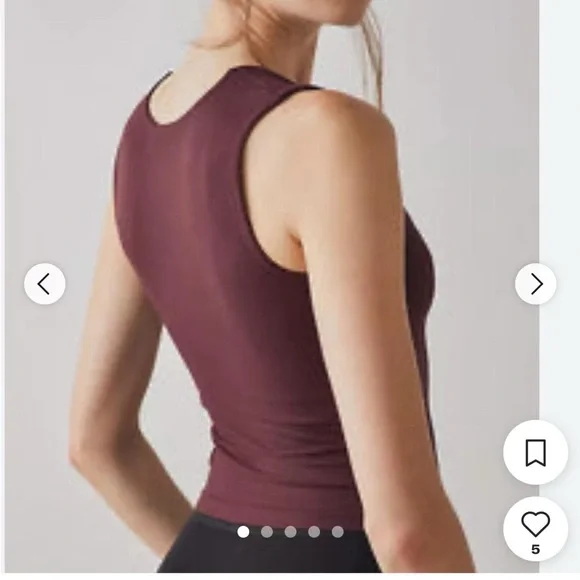 Free people intimately free clean lines muscle tank - Picture 2 of 7